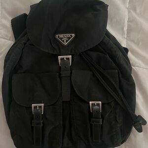 Prada Black Backpack